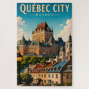 🏰 Quebec City Chateau Frontenac Jigsaw Puzzle
