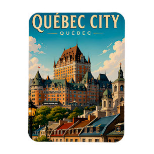 🏰 Quebec City Chateau Frontenac Magnet