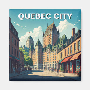 Quebec City Chateau Frontenac Magnet