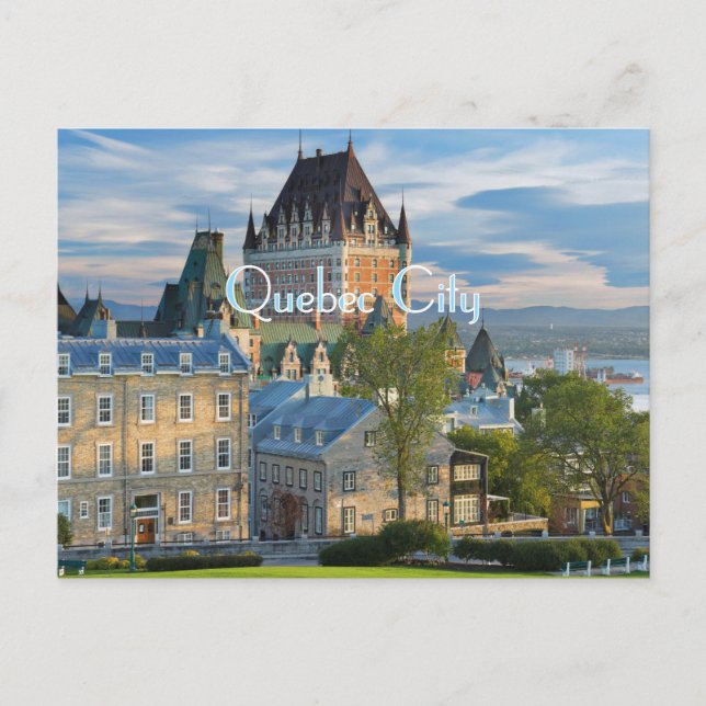 QUEBEC CITY POSTCARD (Front)