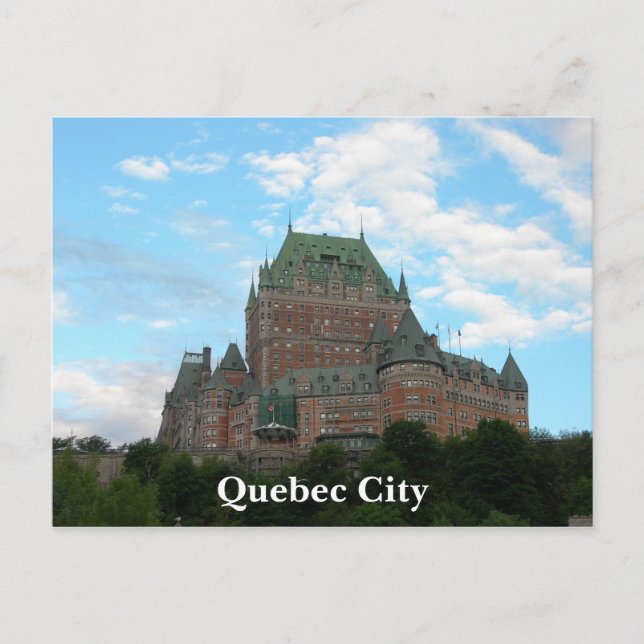 Quebec City Postcard (Front)