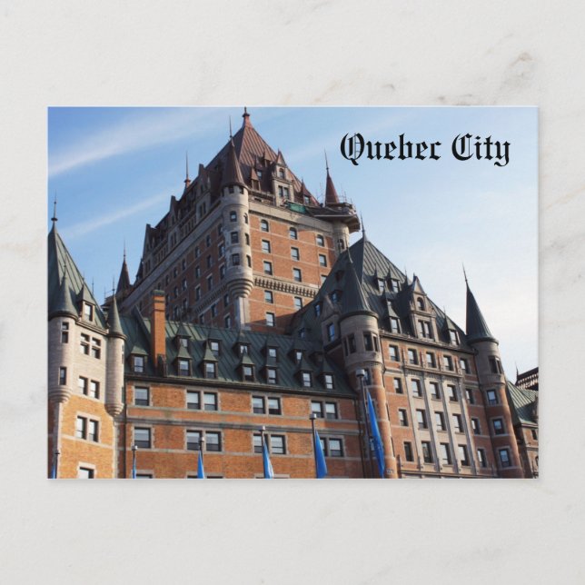 Québec City Postcard (Front)