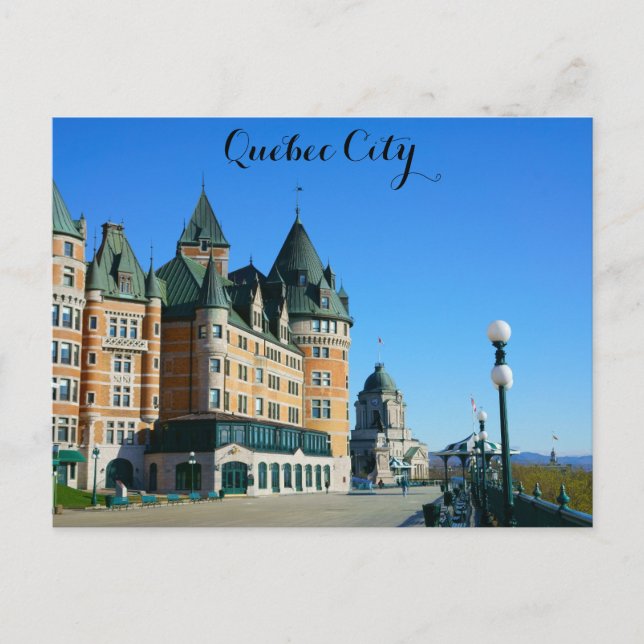 QUEBEC CITY POSTCARD (Front)