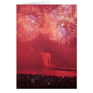 Quebec City, Quebec, Canada. Fireworks at Parc