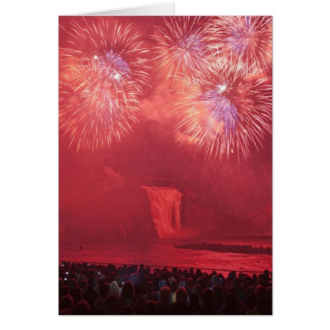 Quebec City, Quebec, Canada. Fireworks at Parc (Front)