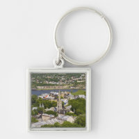 Quebec City, Quebec, Canada. Looking down on the