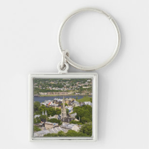 Quebec City, Quebec, Canada. Looking down on the Key Ring