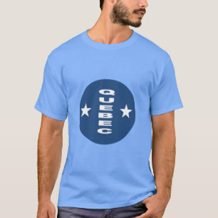 QUEBEC dark blue T-shirt