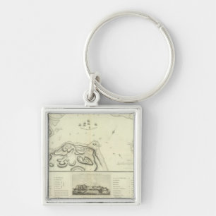 Quebec during the Siege Key Ring