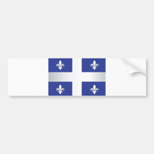Quebec flag bumper sticker