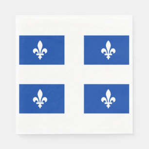 Quebec Flag Napkin