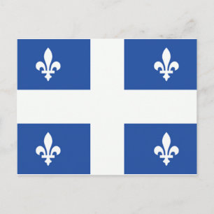 Quebec Flag Postcard