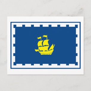 Quebec Flag Postcard