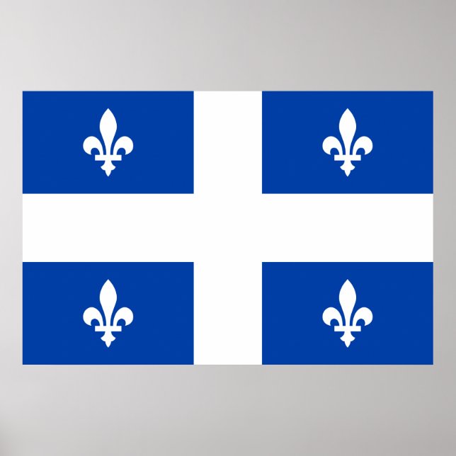 Quebec Flag Poster (Front)