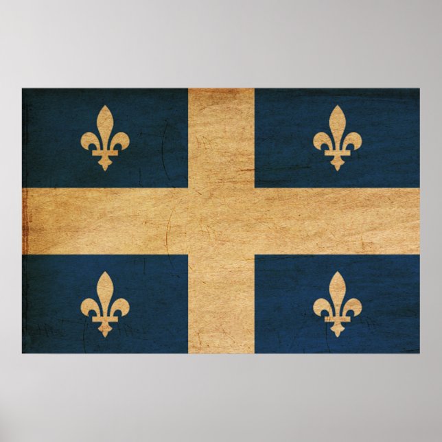 Quebec Flag Poster (Front)