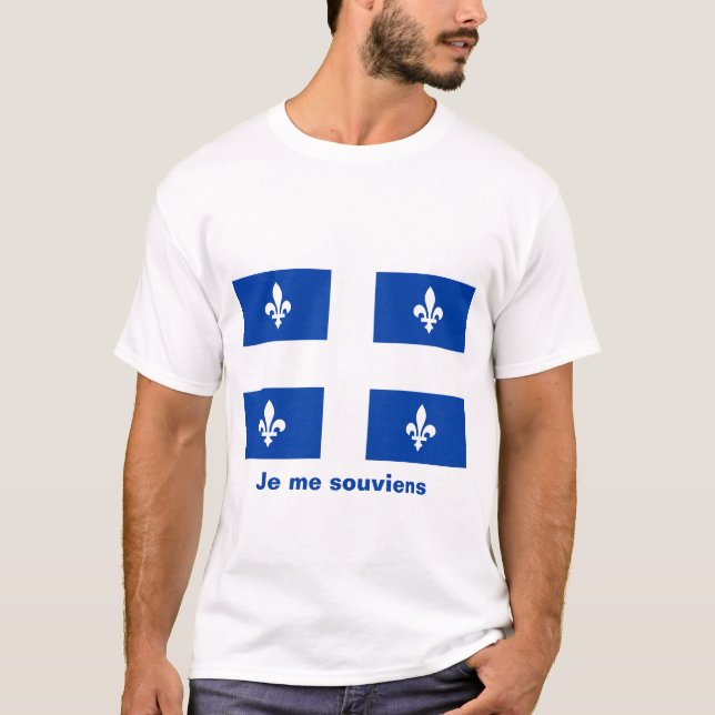Quebec Flag T-shirt (Front)