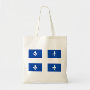 Quebec Flag Tote Bag
