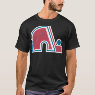 Quebec Hockey Retro Nordiques Distressed T-Shirt