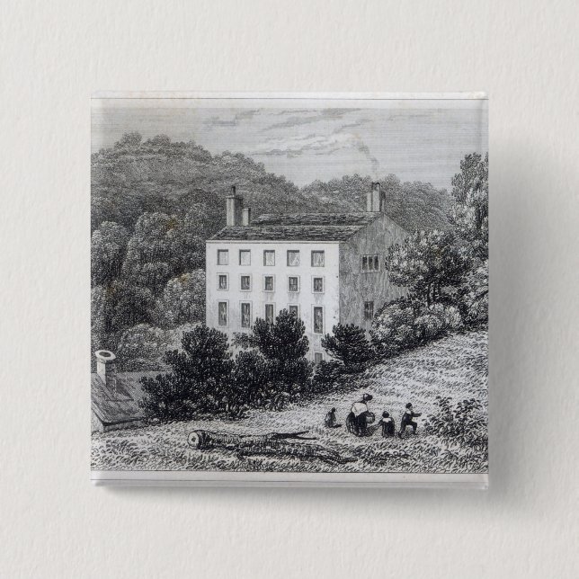 Quebec House 15 Cm Square Badge (Front)