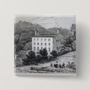 Quebec House 15 Cm Square Badge