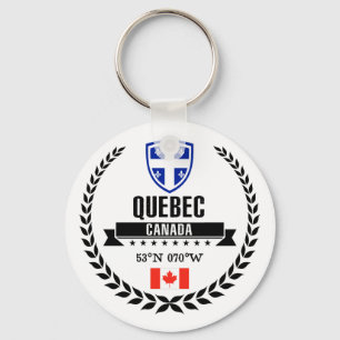 Quebec Key Ring