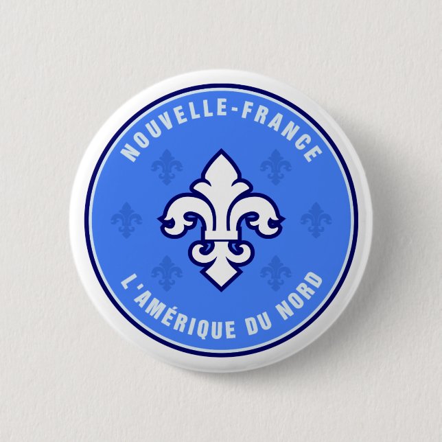 Quebec,La Belle Province 6 Cm Round Badge (Front)