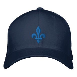 Quebec Libre Fleur de Lis Symbol Personalize it! Embroidered Hat