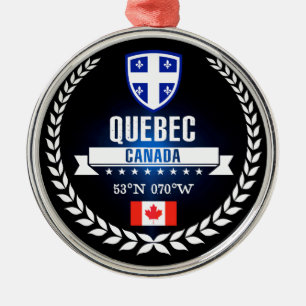 Quebec Metal Tree Decoration