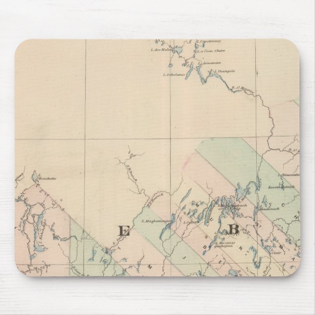 Quebec Mouse Mat (Front)