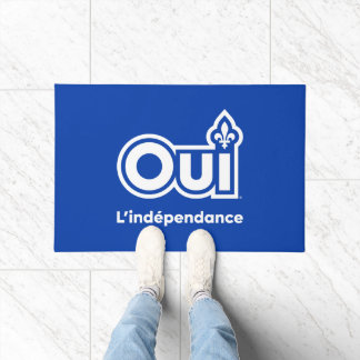 QUEBEC OUI DOORMAT