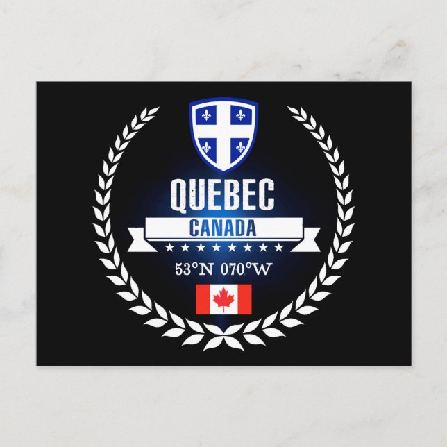 Quebec Postcard (Front)