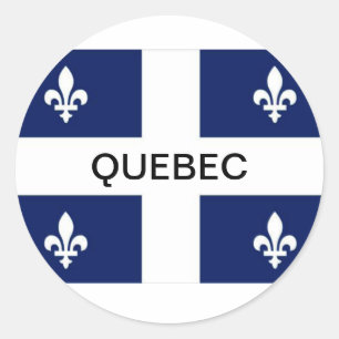 Quebec Province Flag Sticker