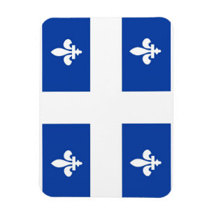 quebec region canada country flag magnet