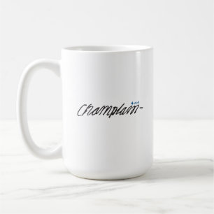 Québec Samuel de Champlain 1608 Signature Français Coffee Mug