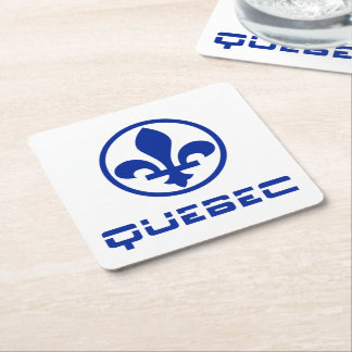 Quebec Square Paper Coaster