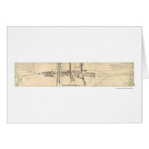 Quebec to Maine Expedition Map 1760