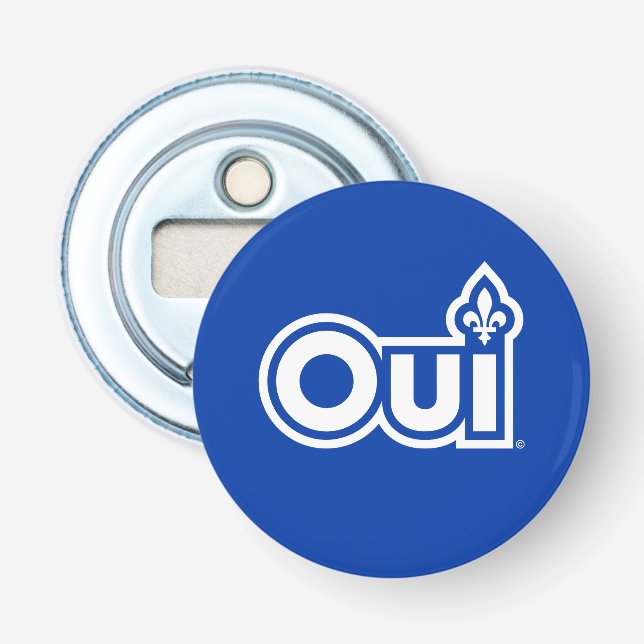 Quebec YES Bottle Opener (Front)