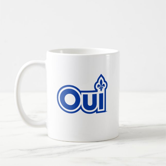 Quebec Yes Coffee Mug (Left)