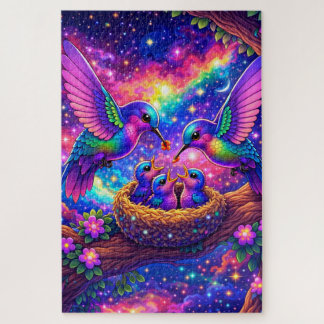 Quebra-Cabeça (Puzzle) Família Beija-Flor Jigsaw Puzzle