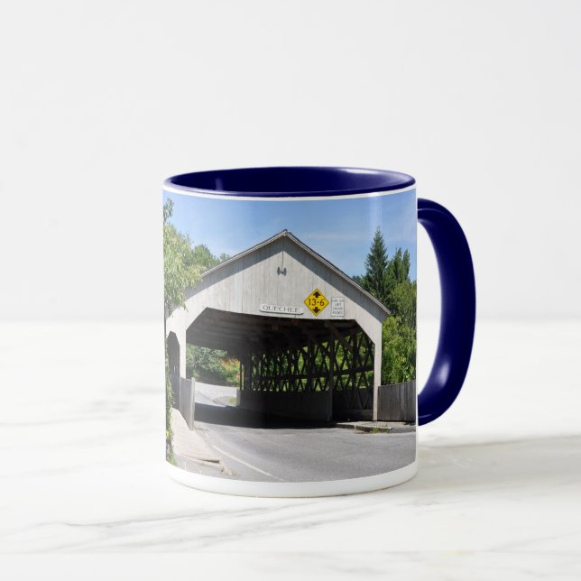 Quechee Gorge Covered Bridge - Mug (Front Right)