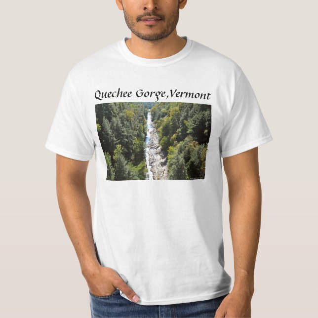 Quechee Gorge,Vermont - T-Shirt (Front)