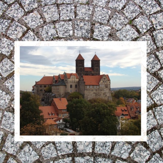 Quedlinburg Castle, Harz, Germany Postcard (Creator Uploaded)