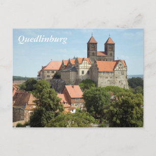 Quedlinburg Castle Postcard