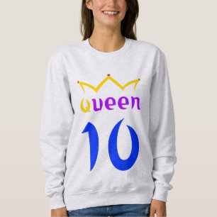 Queen 10 sweatshirt