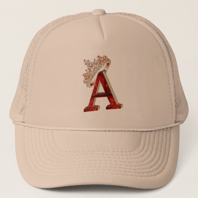 Queen A Trucker Hat (Front)