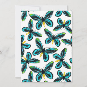 Queen Alexandra' s birdwing butterfly pattern
