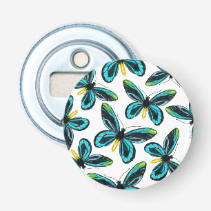 Queen Alexandra' s birdwing butterfly pattern Bottle Opener