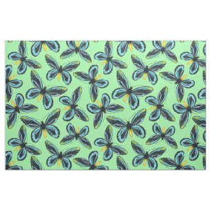 Queen Alexandra' s birdwing butterfly pattern Fabric