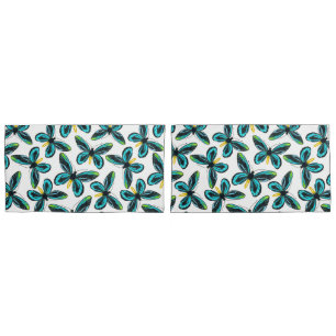 Queen Alexandra' s birdwing butterfly pattern Pillowcase