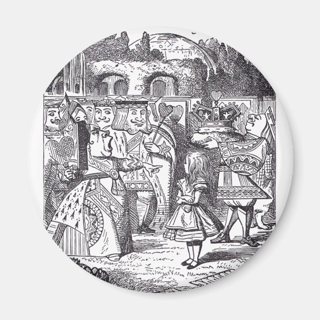 Queen and Alice Magnet (Front)